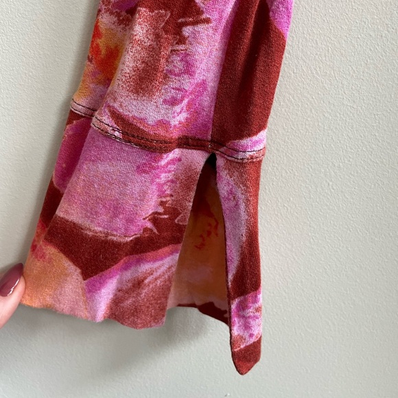 Free People Shayla Floral Button-Up Long-Sleeve Mini Dress - Picture 5 of 10